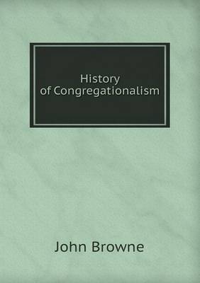 Book cover for History of Congregationalism