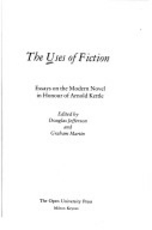 Cover of The Uses of Fiction