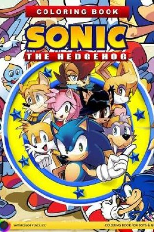 Cover of Sonic the Hedgehog Coloring Book