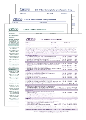 Book cover for CSBS DP™ Record Forms