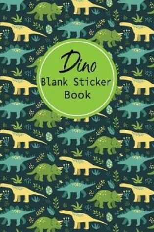 Cover of Dino Blank Sticker Book