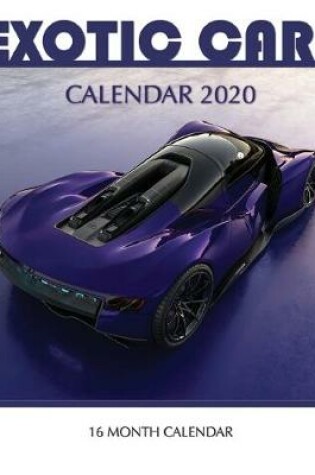 Cover of Exotic Cars Calendar 2020