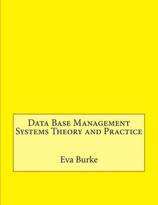 Book cover for Data Base Management Systems Theory and Practice