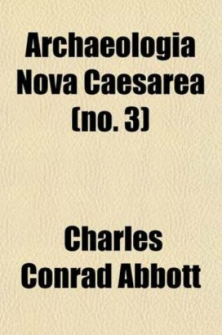 Cover of Archaeologia Nova Caesarea (No. 3)