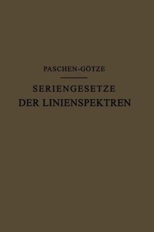 Cover of Seriengesetze der Linienspektren