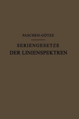 Book cover for Seriengesetze der Linienspektren