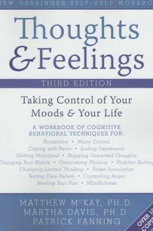 Cover of Thoughts and Feelings: Taking Control of Your Moods and Your Life