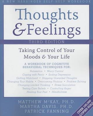 Book cover for Thoughts and Feelings: Taking Control of Your Moods and Your Life