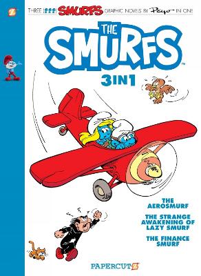 Book cover for The Smurfs 3-in-1 Vol. 6