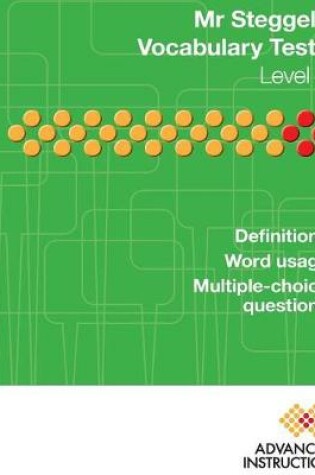 Cover of Mr Steggels Vocabulary Tests Level 3