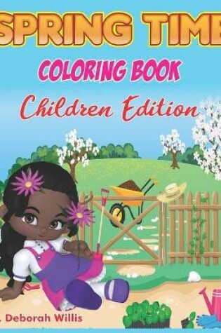 Cover of Springtime Coloring Book