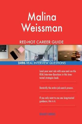 Book cover for Malina Weissman RED-HOT Career Guide; 2496 REAL Interview Questions