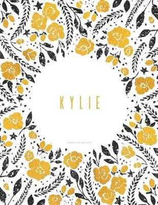 Book cover for Kylie. Composition Notebook