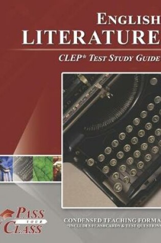 Cover of English Literature CLEP Test Study Guide