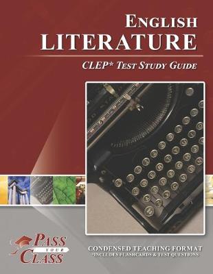 Book cover for English Literature CLEP Test Study Guide