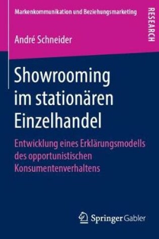 Cover of Showrooming im stationären Einzelhandel