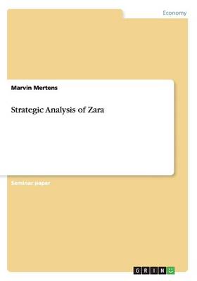 Book cover for Strategic Analysis of Zara