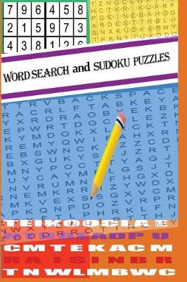 Book cover for Word search and sudoku puzzles