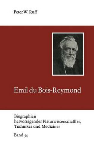 Cover of Emil Du Bois-Reymond