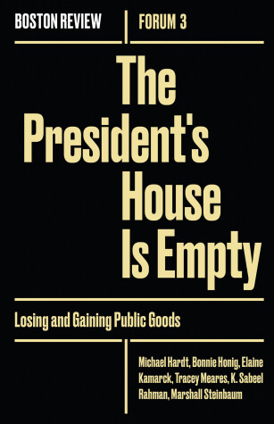 Book cover for The President's House Is Empty
