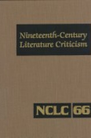 Cover of Nineteenth Century Literature Criticism