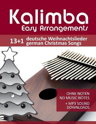 Book cover for Kalimba Easy Arrangements - 13+1 Deutsche Weihnachtslieder / German Christmas songs