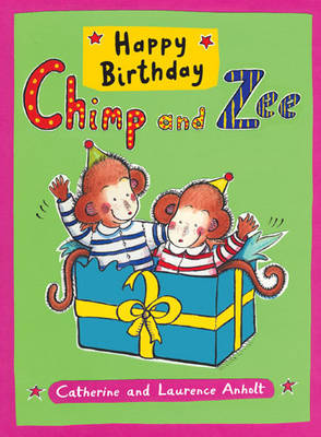 Book cover for Happy Birthday Chimp and Zee