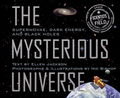 Book cover for Mysterious Universe: Supernovae, Dark Energy, and Black Holes