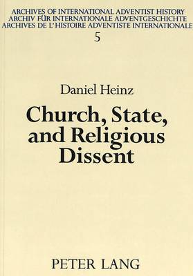 Book cover for Church, State and Religious Dissent