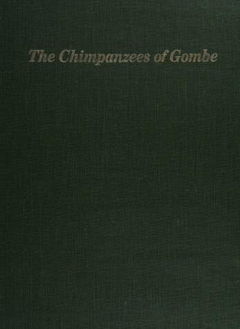 Book cover for The Chimpanzees of Gombe