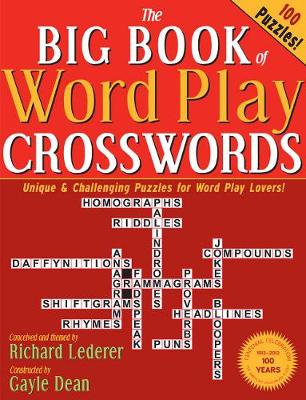 Book cover for Big Book of Word Play Crosswords