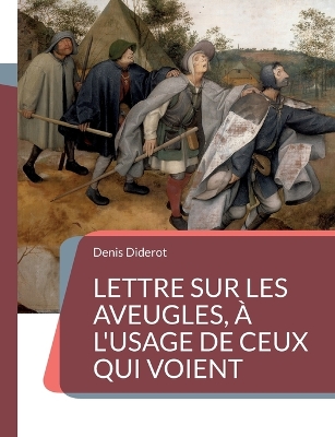 Book cover for Lettre sur les aveugles, à l'usage de ceux qui voient