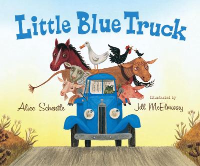 Book cover for Little Blue Truck