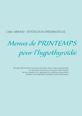 Book cover for Menus de printemps pour l'hypothyroïdie