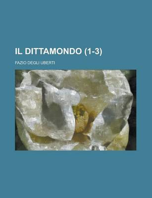 Book cover for Il Dittamondo (1-3 )