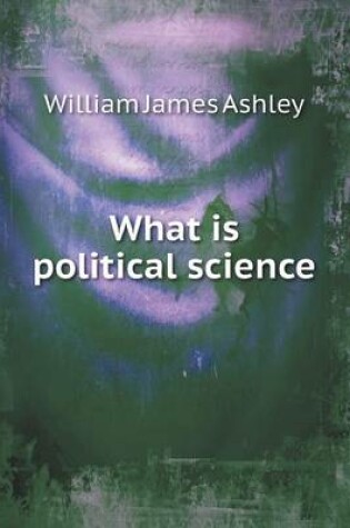 Cover of What is political science