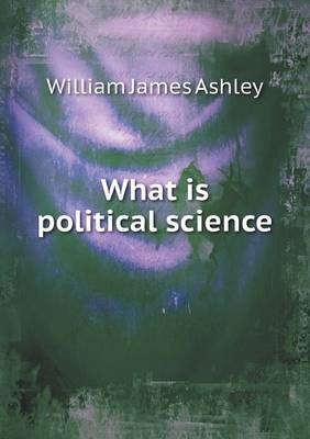 Book cover for What is political science