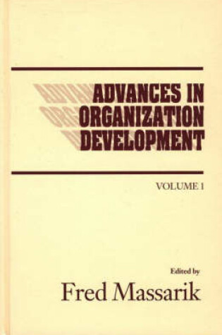 Cover of Advances in Organizational Development, Volume 1