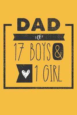 Book cover for DAD of 17 BOYS & 1 GIRL