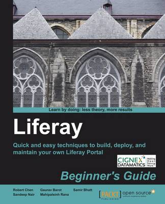 Book cover for Liferay Beginner's Guide