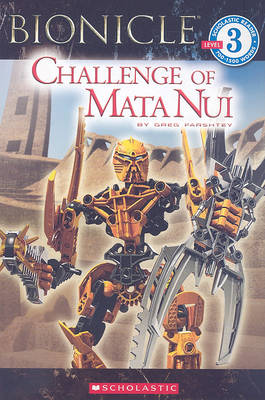Book cover for Bionicle: Challenge of Mata Nui
