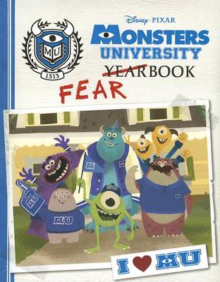 Book cover for Monsters University Fearbook