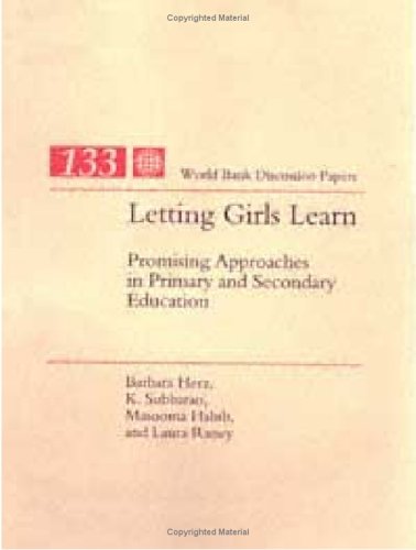 Book cover for Letting Girls Learn