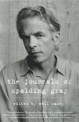 Book cover for The Journals of Spalding Gray