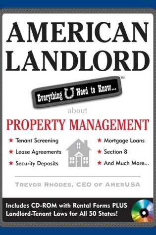 Cover of American Landlord: Everything U Need to Know... about Property Management