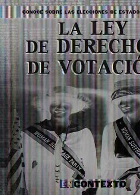 Book cover for Las Leyes de Derechos de Votación (Landmark Voting Laws)