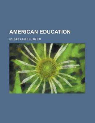 Book cover for American Education