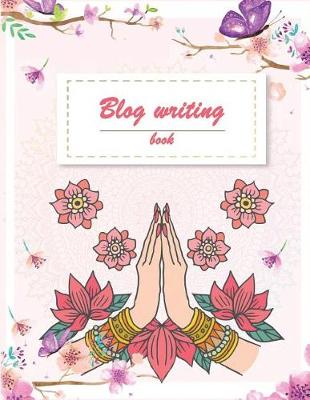 Book cover for Blog writing book