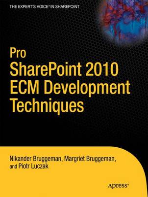 Book cover for Pro SharePoint 2010 Development Techniques