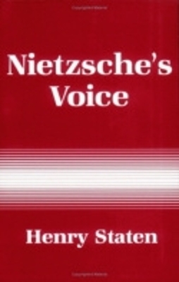 Book cover for Nietzsche's Voice